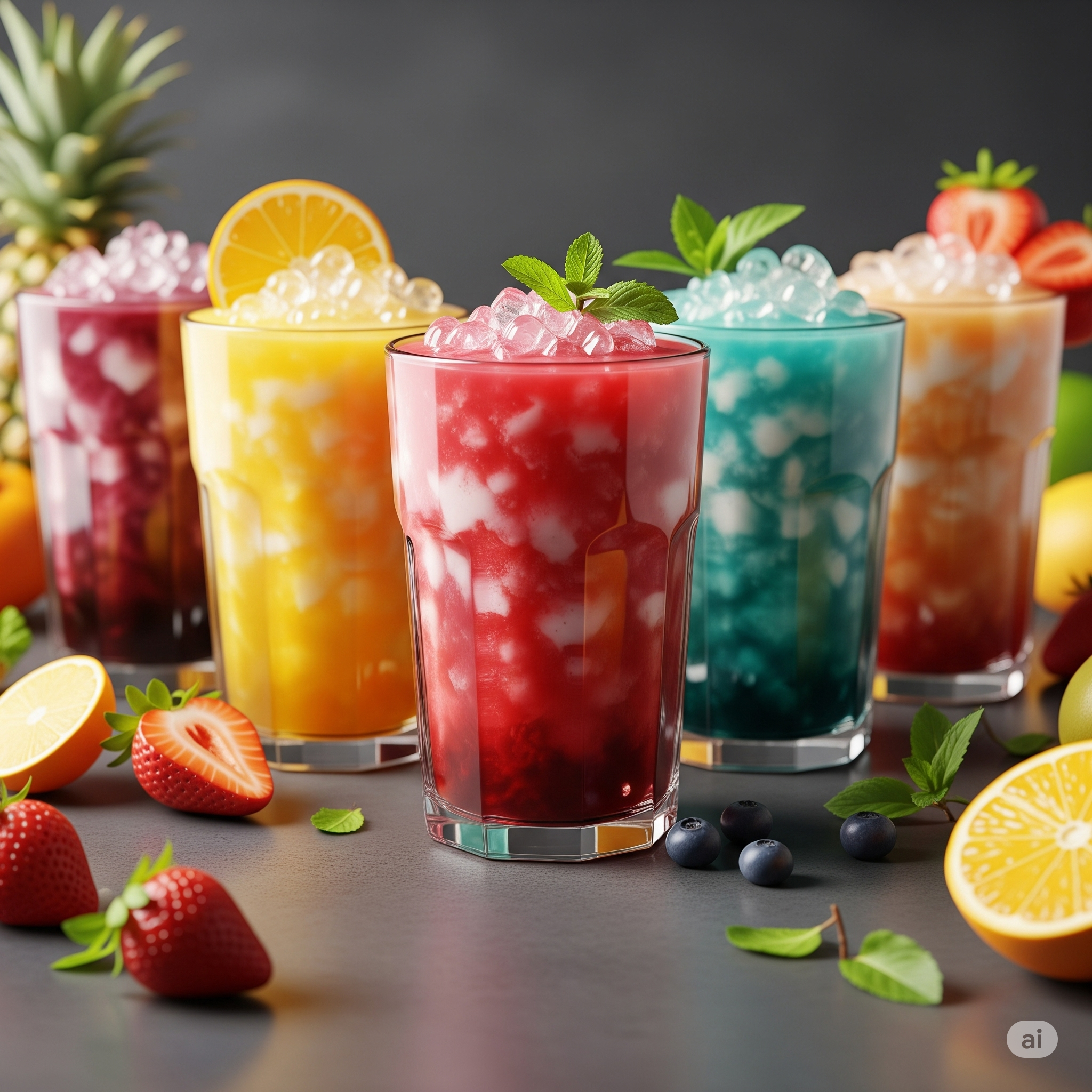 Choosing a fruity blend